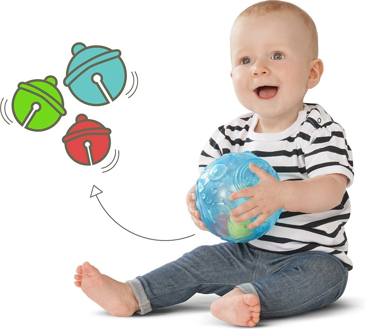 Sophie De Giraf - Speelbal - Sensory Ball 2 Sophie De Giraf - Speelbal - Sensory Ball - Afbeelding 2