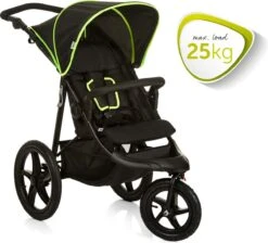 Hauck Runner Kinderwagen - Zwart/Neon Geel -Aanbiedingen BIBS Winkel 1200x1090 6