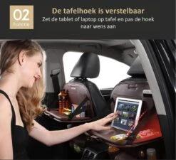 Merkloos Autostoel Organizer - Met Uitklapbare Laptophouder - Auto Organizer Met Tablet Houder - Auto Ipadhouder Voor Kinderen - Auto Organizer Met Uitklapbaar Tafel - Tray - Fleshouder - Tissuehouder - Car Organizer - Car Seat Organizer - Luxe Mat Zwart -Aanbiedingen BIBS Winkel 1200x1092 23