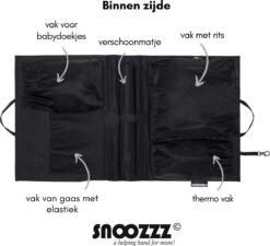 Snoozzz Bag In Bag Tas Organizer Met Thermovak - Zwart -Aanbiedingen BIBS Winkel 1200x1093 7
