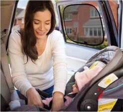 Merkloos Zonwering Auto - UV Protectie - Luxe Zonneschermen - Zijruit 2 Stuks - Zonnescherm Auto - Bescherm Uw Baby En Kinderen -Aanbiedingen BIBS Winkel 1200x1094 11