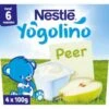 Nestlé Yogolino Peer - Baby Toetje - Vanaf 6 Maanden - 6 Stuks - Totaal 24 Porties