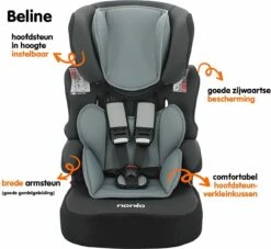 Disney - Autostoel BELINE Luxe - Groep 1/2/3 - Van 9 Tot 36 Kg - PRINCES -Aanbiedingen BIBS Winkel 1200x1103 6