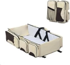 Merkloos Decopatent® Baby Bed - Luiertas - Reisbedje Voor Baby’s En Kleuters - Opvouwbare Reiswieg - Reisbed Met Matras - Reistas - Creme 9 Merkloos Decopatent® Baby Bed - Luiertas - Reisbedje Voor Baby’s En Kleuters - Opvouwbare Reiswieg - Reisbed Met Matras - Reistas - Creme -Aanbiedingen BIBS Winkel 1200x1106 14