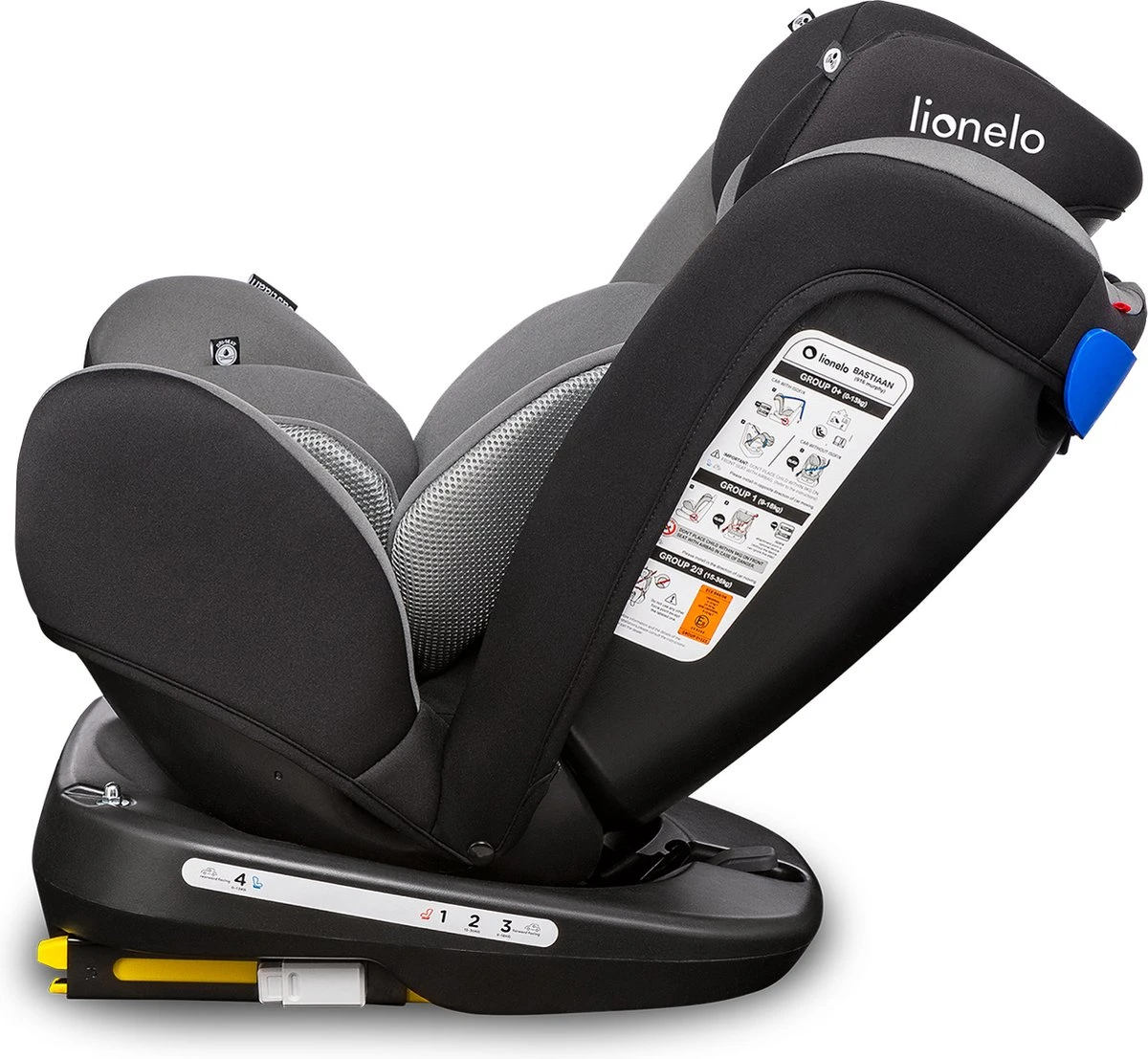 Lionelo Bastiaan - Autostoel - 360° Draaibaar - ISOFIX 13 Lionelo Bastiaan - Autostoel - 360° Draaibaar - ISOFIX - Afbeelding 13