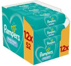 Pampers® Pampers Fresh Clean Billendoekjes - 12 X 52 Doekjes -Aanbiedingen BIBS Winkel 1200x1110 1