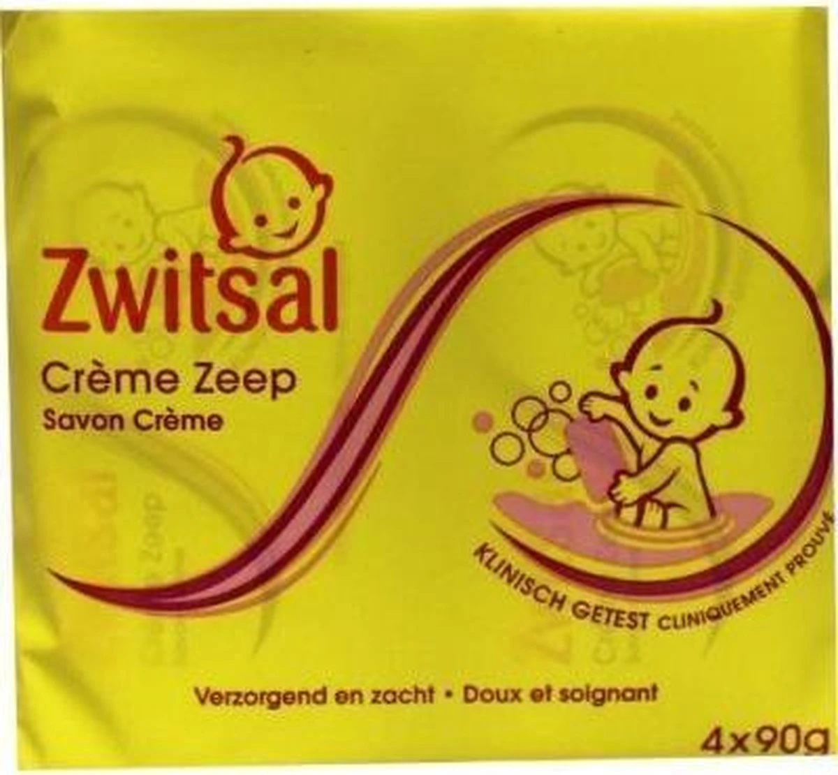 Zwitsal Creme Zeep 4x90GR 6 Zwitsal Creme Zeep 4x90GR - Afbeelding 6