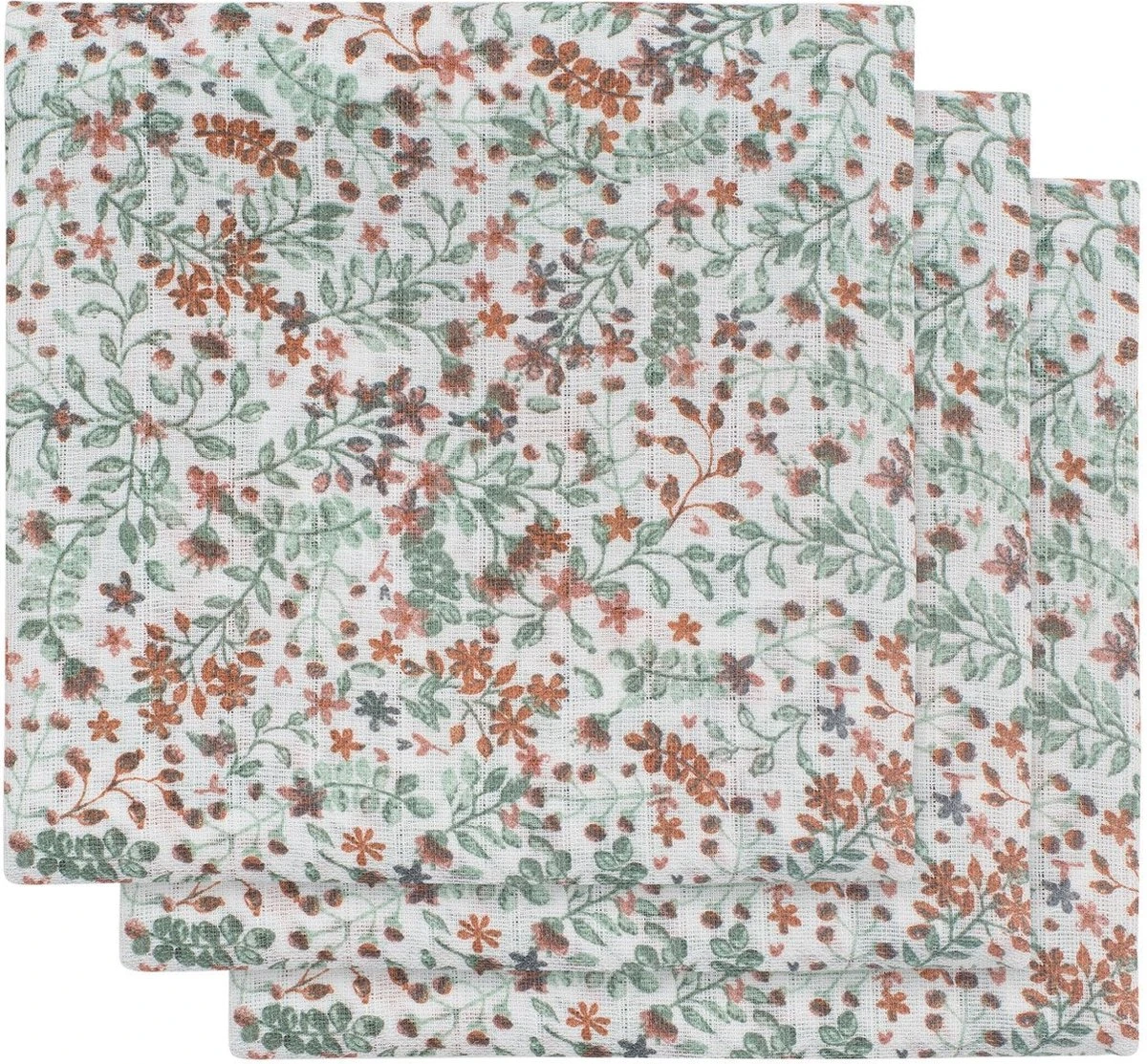 Jollein Hydrofiel Multidoek Snake 70x70cm - Pale Pink - 3 Stuks 13 Jollein Hydrofiel Multidoek Snake 70x70cm - Pale Pink - 3 Stuks - Afbeelding 13