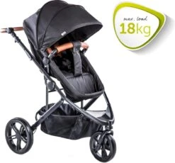 Hauck Pacific 3 Shop N Drive Kinderwagen - Caviar -Aanbiedingen BIBS Winkel 1200x1115 19