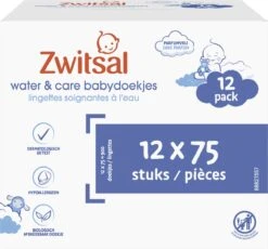 Zwitsal Water & Care Billendoekjes Parfumvrij - 900 Doekjes - Voordeelverpakking -Aanbiedingen BIBS Winkel 1200x1115