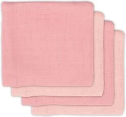 Jollein Hydrofiele Doek Small 70x70cm Bamboe Katoen - Pale Pink - 4 Stuks -Aanbiedingen BIBS Winkel 1200x1115 9