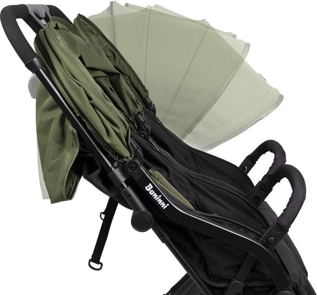 Baninni Duo Buggy Adige Moss 16 Baninni Duo Buggy Adige Moss - Afbeelding 16