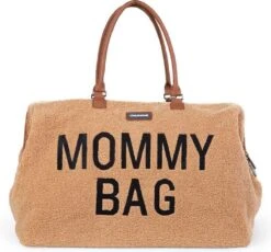 Childhome Mommy Bag Groot - Teddy - Beige