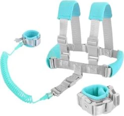 MijnNami 2 In 1 Harnas En Polstuigje – Kindertuigje En Polstuigje Met Slot – Mint -Aanbiedingen BIBS Winkel 1200x1118 13