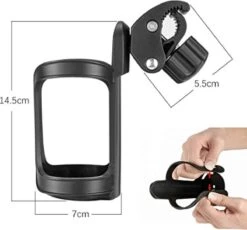 Merkloos Bekerhouder Kinderwagen -360 Graden Draaibaar - Flessenhouder - Fiets - Buggy - Step - Flessen En Beker Houder -Aanbiedingen BIBS Winkel 1200x1119 17