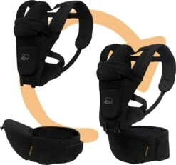 Deryan Pack Luxe Ergonomische Draagzak - Babydrager + Opbergvakjes - Zwart 26 Deryan Pack Luxe Ergonomische Draagzak - Babydrager + Opbergvakjes - Zwart -Aanbiedingen BIBS Winkel 1200x1120 12