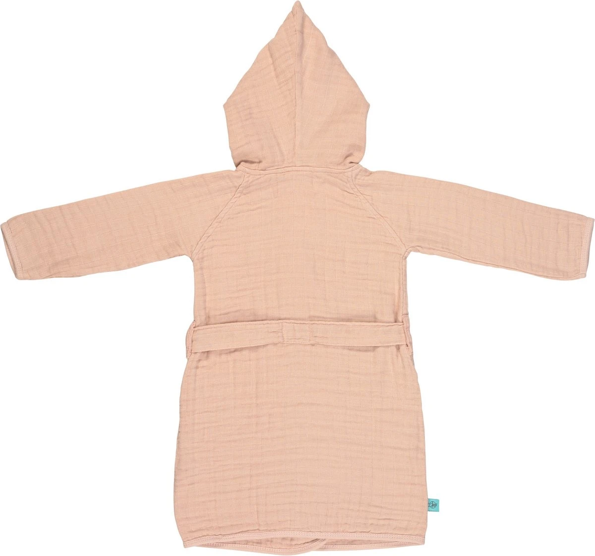 Lässig - Badjas - Mousseline - Lichtroze - Maat 92-98cm 2 Lässig - Badjas - Mousseline - Lichtroze - Maat 92-98cm - Afbeelding 2