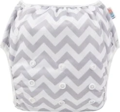 Zwemluier Groot - Zigzag | 8 T/m 25 Kg | Wasbare Zwemluier | Kidzstore.eu