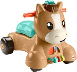 Fisher Price Fisher-Price Pony Loopvriendje - Looptrainer Baby - Bruin - Groen -Aanbiedingen BIBS Winkel 1200x1121 3