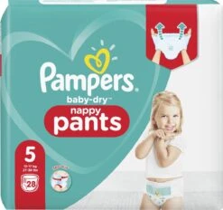 Pampers® Pampers Baby Dry Pants Maat 5 - 28 Luierbroekjes 25 Pampers® Pampers Baby Dry Pants Maat 5 - 28 Luierbroekjes -Aanbiedingen BIBS Winkel 1200x1126 1