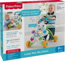 Fisher Price Fisher-Price Loop Met Mij Zebra - Looptrainer -Aanbiedingen BIBS Winkel 1200x1126 12