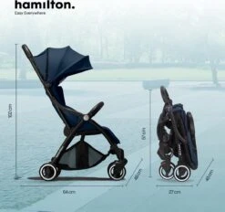Hamilton By Yoop One Prime X1 Buggy - Premium Stroller Met One Hand Folding Technologie - Blauw - Lichte, Verstelbare En Wendbare Kinderwagen Met Vele Gemakken 15 Hamilton By Yoop One Prime X1 Buggy - Premium Stroller Met One Hand Folding Technologie - Blauw - Lichte, Verstelbare En Wendbare Kinderwagen Met Vele Gemakken -Aanbiedingen BIBS Winkel 1200x1126 17