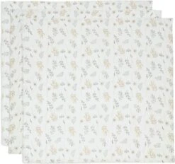 Jollein Hydrofiel Multidoek Bloom 70x70cm - 3 Stuks -Aanbiedingen BIBS Winkel 1200x1126 4