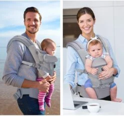 Deryan Ergonomische Draagzak - Buikdrager 4-in-1 Grijs -Aanbiedingen BIBS Winkel 1200x1127 22