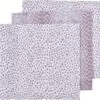 Meyco Cheetah/Snake Hydrofiele Doeken 3-pack - Lilac - 70x70cm