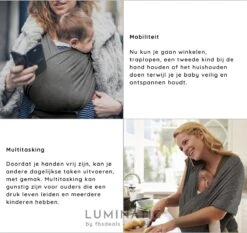 Baby Draagdoek - Babywrap - Baby Carrier - Babydrager - Buikdrager Baby – Baby Draagzak - Baby Sling | Luminatic® | Ergonomisch | Met Tasje | Zwart 13 Baby Draagdoek - Babywrap - Baby Carrier - Babydrager - Buikdrager Baby – Baby Draagzak - Baby Sling | Luminatic® | Ergonomisch | Met Tasje | Zwart -Aanbiedingen BIBS Winkel 1200x1130 16