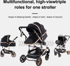 Luxe Kinderwagen 3 In 1 - Wandelwagen - Kinderwagen 3-in-1 Incl Autostoel - Kinderwagen Maxi Cosi – Buggy 3 In 1 - Newborn - Zwart/goud 19 Luxe Kinderwagen 3 In 1 - Wandelwagen - Kinderwagen 3-in-1 Incl Autostoel - Kinderwagen Maxi Cosi – Buggy 3 In 1 - Newborn - Zwart/goud -Aanbiedingen BIBS Winkel 1200x1130 19