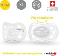 Medela Baby Fopspeen New Born Kleine Lichte Speen - Transparant - 0-2 Maanden - 2 Stuks -Aanbiedingen BIBS Winkel 1200x1132 19