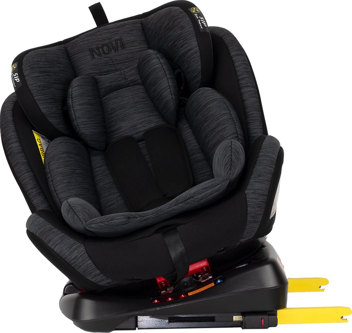 Autostoel Novi Baby® Goliath Go 0-1-2-3 Isofix Rotation Black/Grey 10 Autostoel Novi Baby® Goliath Go 0-1-2-3 Isofix Rotation Black/Grey - Afbeelding 10