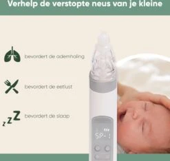 AQUILA Elektrische Neusreiniger Voor Baby En Kinderen - Neuszuiger Baby - Neuspeer - Vrij Van BPA - Oplaadbaar - 3 Standen, Muziek En Licht Voor Afleiding -Aanbiedingen BIBS Winkel 1200x1136 2