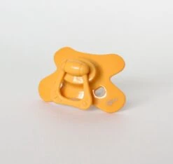 Difrax Fopspeen 6+ Maanden Natural Speen - Geel/Honey - 2 Stuks -Aanbiedingen BIBS Winkel 1200x1138 11