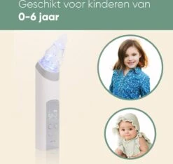 AQUILA Elektrische Neusreiniger Voor Baby En Kinderen - Neuszuiger Baby - Neuspeer - Vrij Van BPA - Oplaadbaar - 3 Standen, Muziek En Licht Voor Afleiding -Aanbiedingen BIBS Winkel 1200x1139 2