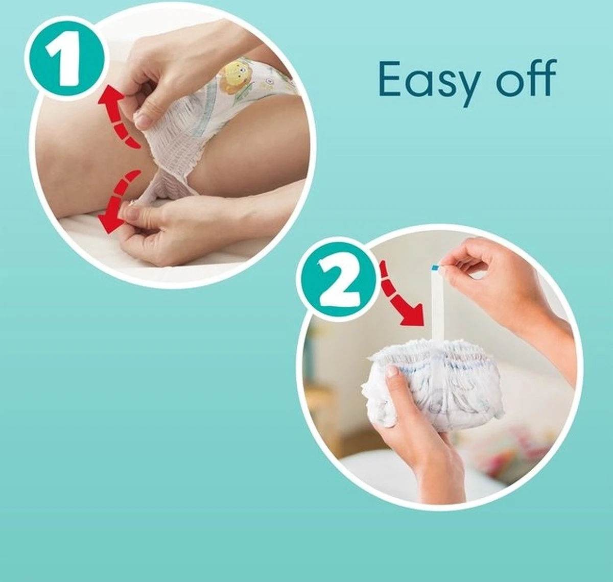 Pampers® Pampers - Baby Dry Pants - Maat 7 - Mega Pack - 63 Luierbroekjes 4 Pampers® Pampers - Baby Dry Pants - Maat 7 - Mega Pack - 63 Luierbroekjes - Afbeelding 4