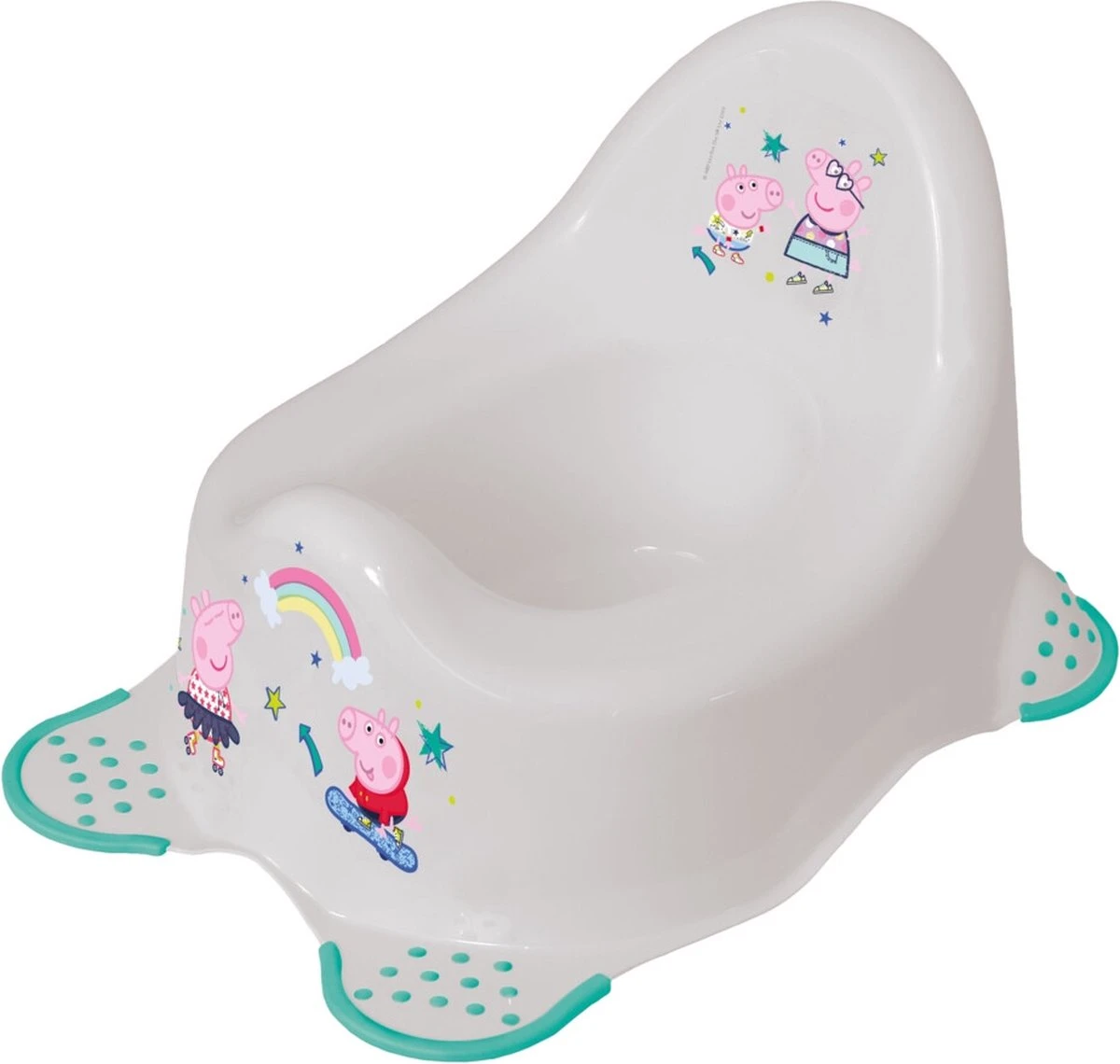 Keeeper Peppa Pig Plaspotje - Licht Grijs 1 Keeeper Peppa Pig Plaspotje - Licht Grijs