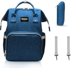 Luiertas Rugzak - Gratis Flessenwarmer En Gratis Kinderwagen Haken - Eindeloos Opbergruimte - Ruime Luiertas - Draaggemak - Donker Blauw 8 Luiertas Rugzak - Gratis Flessenwarmer En Gratis Kinderwagen Haken - Eindeloos Opbergruimte - Ruime Luiertas - Draaggemak - Donker Blauw -Aanbiedingen BIBS Winkel 1200x1141 10