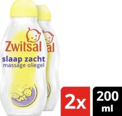 Zwitsal Baby Massage Olie Lavendel - 2 X 200 Ml - Voordeelverpakking