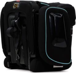 Hamilton By Yoop Cabrio Premium Opvouwbare Autostoel – Veilig, Comfortabel En Lichtgewicht Autozitje – Groep I, II, III Autostoeltje Voor 9 Maanden Tot 12 Jaar – Neon Blauw – ISOFIX Kliksysteem - 1e Opvouwbare Autostoel Ter Wereld - Zwart/Neon Blauw -Aanbiedingen BIBS Winkel 1200x1145 6