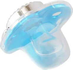 Merkloos Frozen Speen - Fopspeen - Elsa - Blauw - Zilver - Fopspeen Clip - Speenketting - Strass - Kristal - Luxe - Baby - GRATIS Speen Beschermkapje -Aanbiedingen BIBS Winkel 1200x1147 24