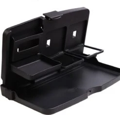 TDR- Universele Auto Eettafel Voor De Achterbank, Veelzijdig Inklapbaar, Met Beker- En Flessenhouder, Organizer Voor Mobiele Telefoon Voor In De Auto - Zwart -Aanbiedingen BIBS Winkel 1200x1148 15