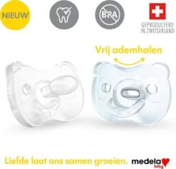 Medela Baby Fopspeen Soft Silicone Superzacht Lichtgewicht Eendelig - Soft Blue - 0-6 Maanden - 2 Stuks -Aanbiedingen BIBS Winkel 1200x1149 24