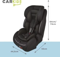 Carkids Verstelbaar Kinderautostoeltje Zwart En Wit | Kinderautostoel Groep 1-2-3 Met Isofix En Top Tether Connector | Kinderen Van 9 Maanden -12 Jaar | 9-36 Kg -Aanbiedingen BIBS Winkel 1200x1150 11