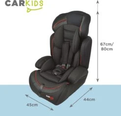 Carkids Verstelbaar Kinderautostoeltje Zwart En Rood | Kinderautostoel Groep 1-2-3 | Kinderen Van 9 Maanden-12 Jaar | 9-36 Kg -Aanbiedingen BIBS Winkel 1200x1150 14