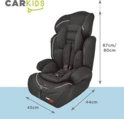 Carkids Verstelbaar Kinderautostoeltje Zwart En Wit | Kinderautostoel Groep 1-2-3 | Kinderen Van 9 Maanden-12 Jaar | 9-36 Kg -Aanbiedingen BIBS Winkel 1200x1150 19