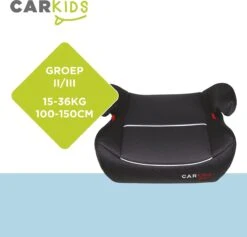 Carkids Auto Zitverhoger Grijs | Autostoeltje Groep 2-3 | Kinderen Van 3,5-12 Jaar | 15-36 Kg -Aanbiedingen BIBS Winkel 1200x1150 24