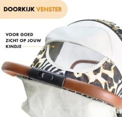 Deryan Luxe Rolo Luxe Lichtgewicht Buggy - Zoo Creme -Aanbiedingen BIBS Winkel 1200x1150 30