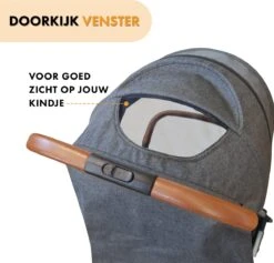 Deryan Rolo Luxe Lichtgewicht Buggy - Grijs -Aanbiedingen BIBS Winkel 1200x1150 31